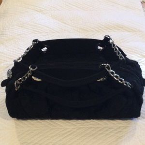 NWOT Vera Bradley Black Quilted Shoulder Bag